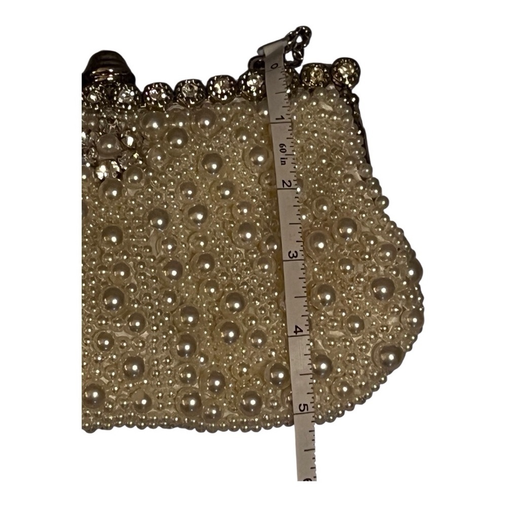 NWT Crystal and Pearl Clutch, Handbag, Shoulder Bag - Picture 8 of 8